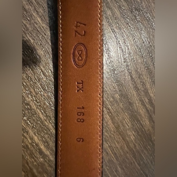 Arden leather company vintage leather belt size med/large✨✨✨T(21) - Picture 3 of 9